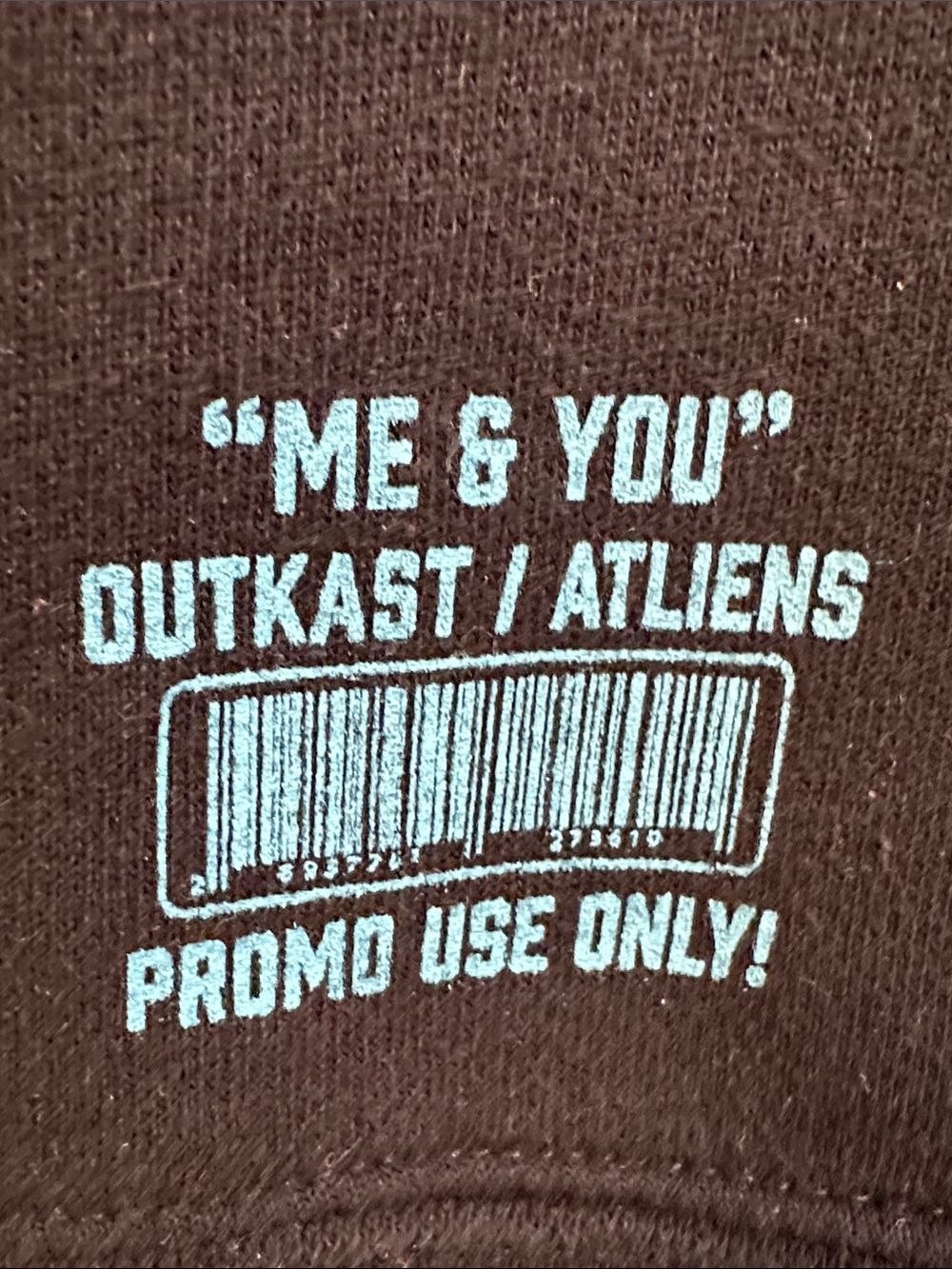 PacSun Outkast ATLiens Black Graphic Hoodie with UFO Design Men’s Size Medium - Picture 4 of 6